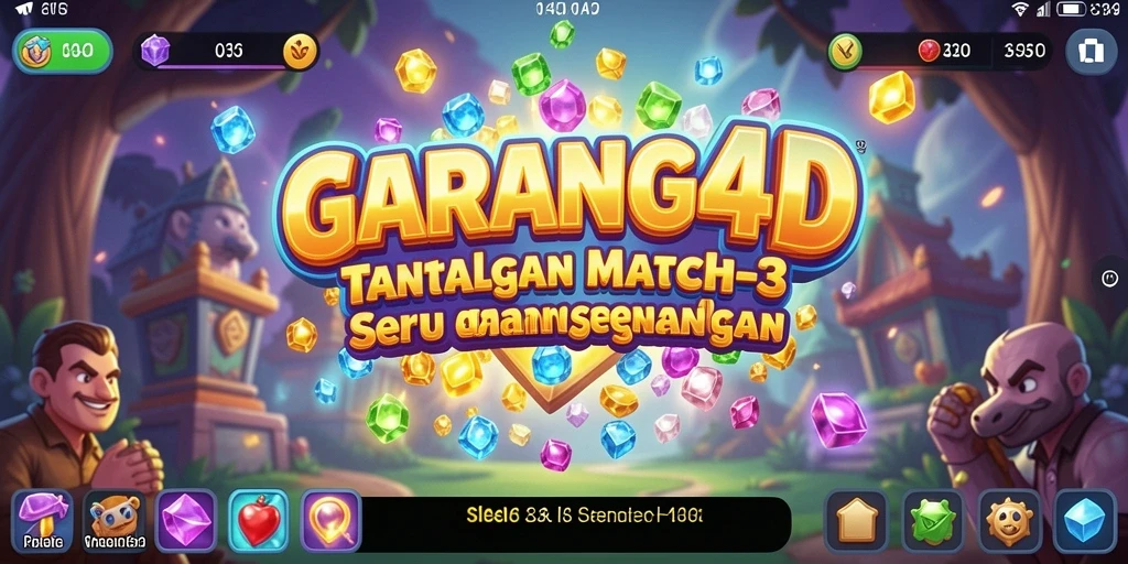 Tampilan gameplay seru dan menantang di GARANG4D.