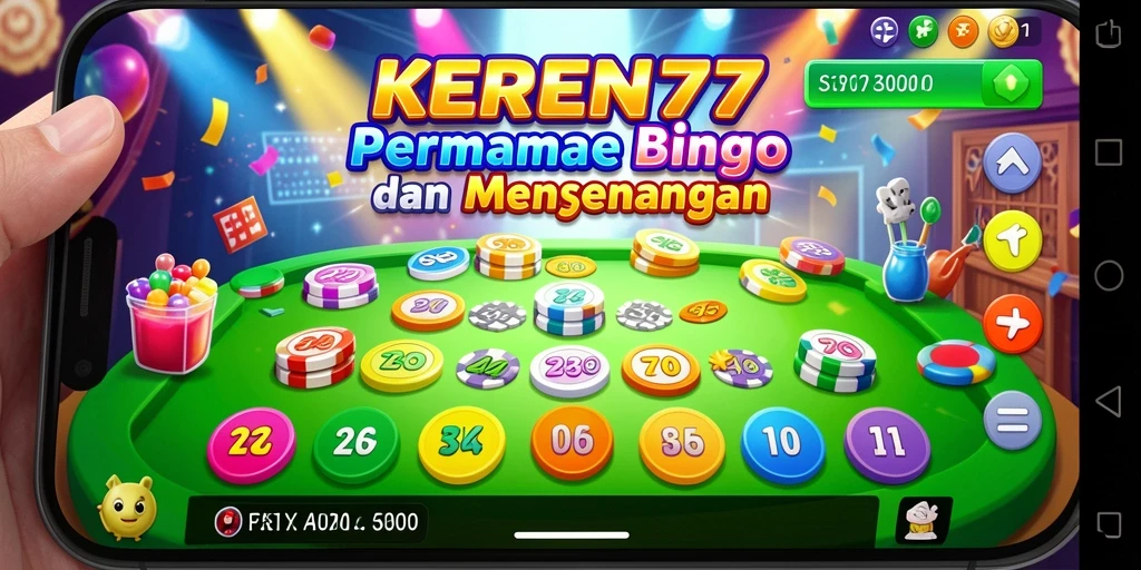 Tampilan gameplay KEREN77 yang mengasyikkan dan penuh warna.