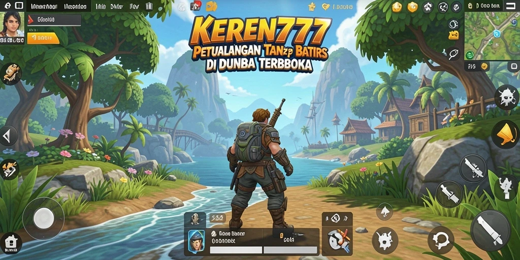 Tangkapan layar KEREN777 menampilkan pemain menjelajahi dunia terbuka yang menggugah.