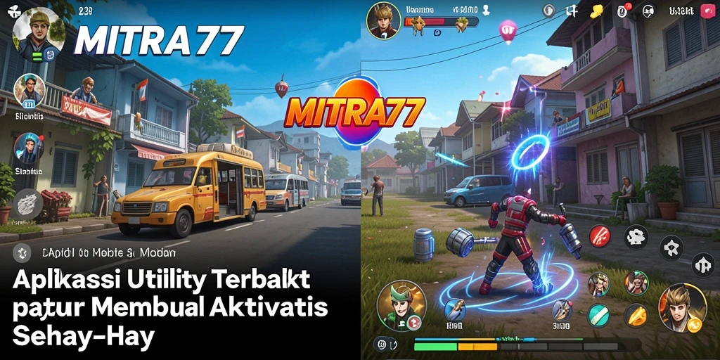 Tampilan antarmuka pengguna aplikasi MITRA77 yang sederhana dan fungsional.