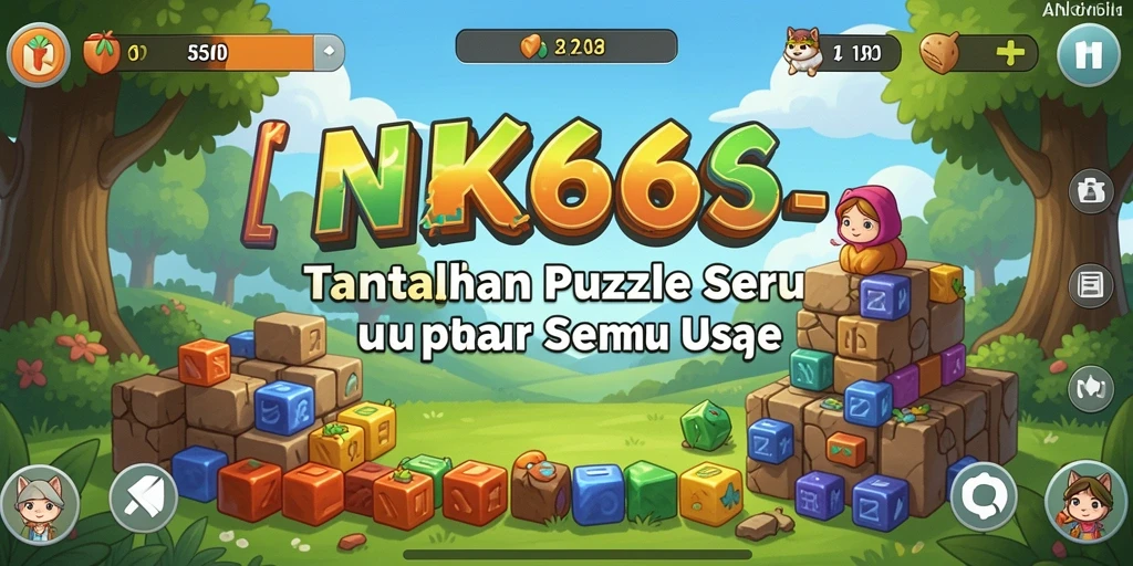 Gameplay NK666 yang seru dan menantang dalam puzzle