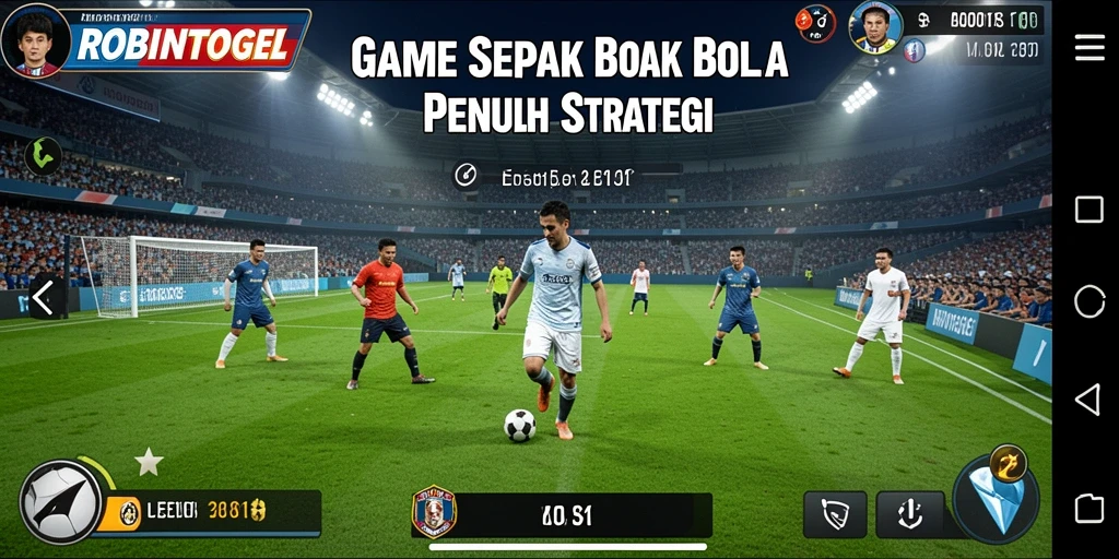 Tampilan screenshot dari gameplay seru di ROBINTOGEL.