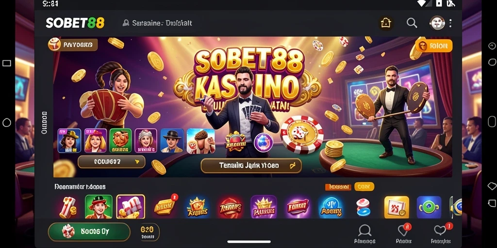 Tampilan gameplay SOBET88 yang menarik dan penuh aksi.