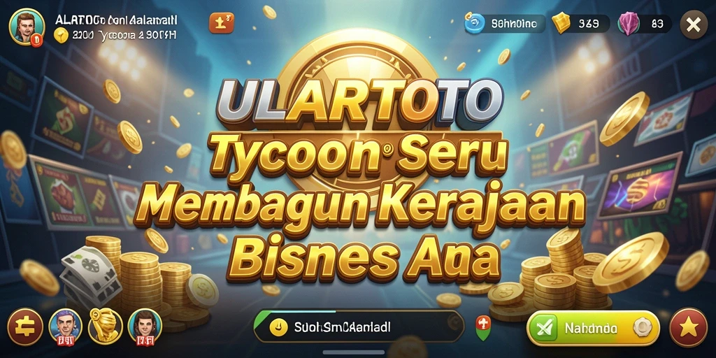 Screenshot menunjukkan gameplay ULARTOTO yang menarik dan interaktif.