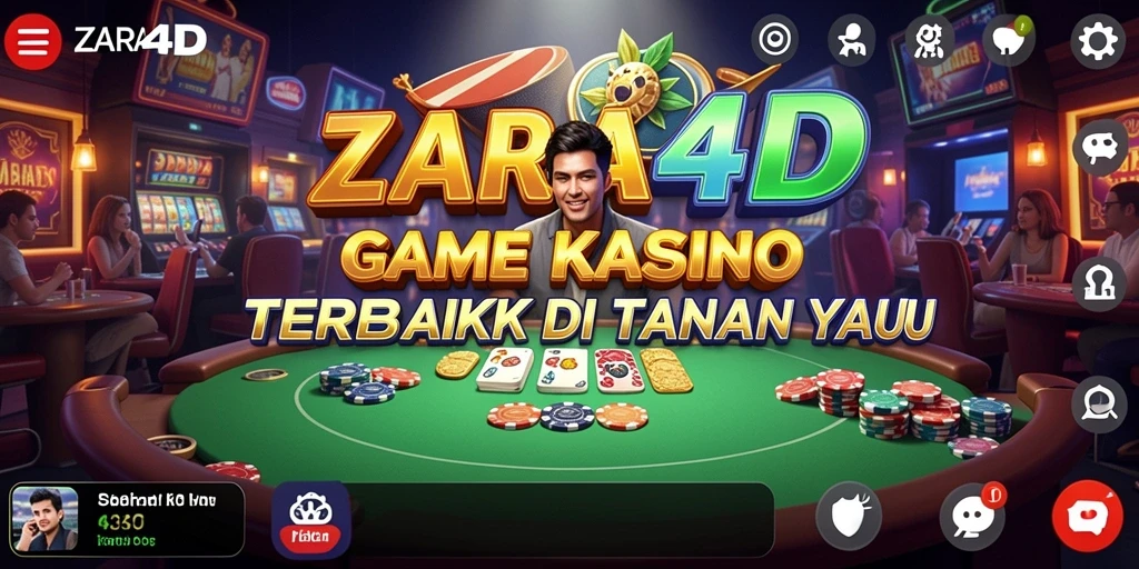 Tampilan gameplay ZARA4D yang menarik dan mendebarkan.