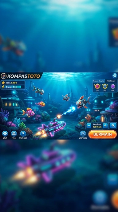 Tampilan aplikasi kompas toto dengan antarmuka yang user-friendly.